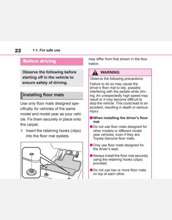 toyota kluger hybrid 2021-2022 owners manual